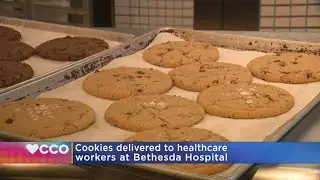 Cookies Delivered To Healthcare Workers At Bethesda Hospital