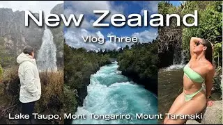 New Zealand Vlog 3 - Lake Taupo & Volcano Walks 🇳🇿✨