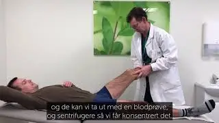Atrosebehandling med platerikt plasma med ortoped Arne Kristian Aune