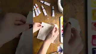 How to stretch watercolor paper