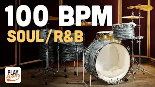 [100BPM] Soul/R&B Drum Backing Track