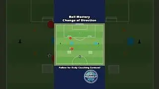 BALL MASTERY CHANGE OF DIRECTION! 🔁⚽ | Technical Dribbling Drill