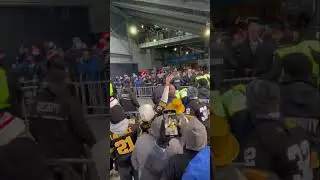 Toronto Argos VP John Murphy fights Hamilton Tiger Cats fans of Eastern Final