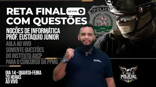 Informática para PPMG - somente questões do instituto AOCP