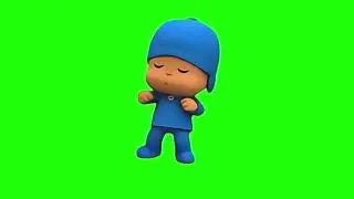 POCOYO-GREEN SCREEN FOR EDIT || CAPCUT EDIT 