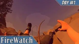 Firewatch, день 1, прохождение фейерверков, часть 2