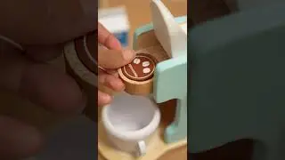 Best Birthday Gift For Kids | Wooden Coffee Machine Toy For 3+ Years | Fun Role Play for Toddlers