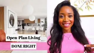 2 Steps to Design STUNNING Open-Plan Living | Pro Interior Design Advice