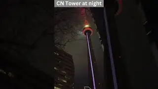 Discovering CN Tower: Toronto's Tallest Icon with Dazzling LED Lights