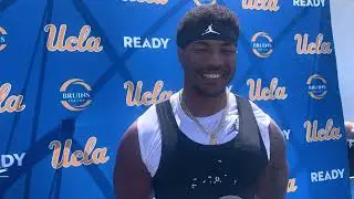 UCLA linebacker Isaiah Chisom talks first fall camp as a Bruin, being in Costa Mesa 27