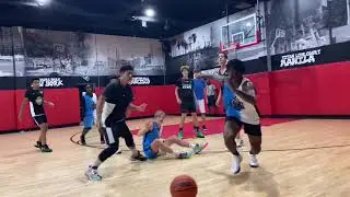 TOP NOTCH STARS VS SAUGA CITY 2021-08-14. W 40-30 at the playground Scarborough