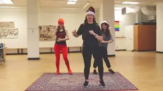Westend YMCA Toronto Crew wishing you Happy Holidays 😘 #christmas #dance #ymca