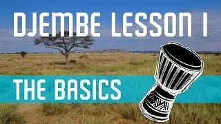 Djembe Lesson 1 - Bass and Slap Tone
