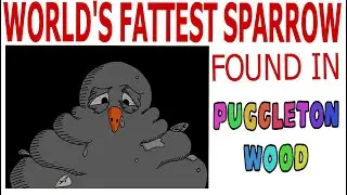 Karen the Sparrow - Karen is struggling with her weight.  A silly poem about a fat sparrow.