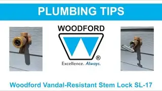 Woodford Stem Lock Helps Prevent Water Theft