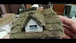 Reetd&auml;cher (Thatched Roofs) im Ma&szlig;stab H0/ 1:87 - 05 Jetzt wirds elektrostatisch..