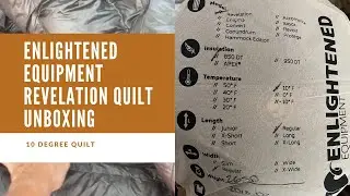 Enlightened Equipment Revelation Quilt Unboxing