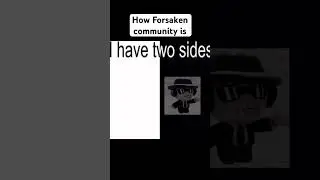 Forsaken community in a nutshell #roblox #forsakenroblox