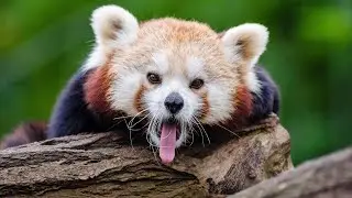 The bear, panda, red panda, animal- photo slideshow
