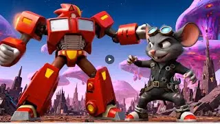 Ultimate 3D Robot Battle  Epic 3D Robot Fighting Movie|Rolo & Luna Tales | Kids 3D Animation