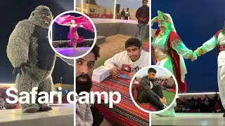 Al Faqa safari camp with family for the beautiful evening event so awesome place to visit #uae #vlog