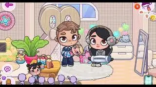 Una pijamada en familia😁 ( asido guay )en AVATAR WORLD