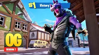 Fortnite Dark Rex Skin Gameplay - Fortnite |  Season 7 OG