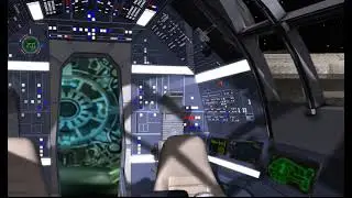 Star Wars Outrider YT-2400 Zoom Background