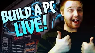 IT'S FINALLY HERE! - Building the ULTIMATE Gaming PC LIVE! - Livestream w/ Hydros