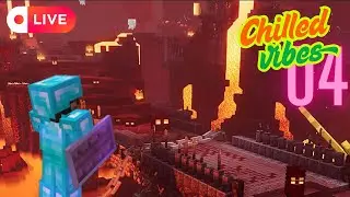 Minecraft Realm Live Stream 04 &ndash; Nether Fortress Hunt & Auto Sorter Build 🔥🧱