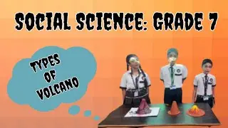 Social science:Grade-7: types of volcanoes #youtube #volcano #nhpsa #students