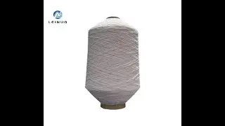140D7575 Rubber Double Covered Latex Polyester Yarn for Socks, Underwear, Waistbands and Sportswear