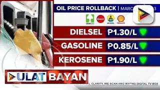 Panibagong rollback sa presyo ng produktong petrolyo, ipatutupad