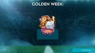 I Got OVR 92 Sakai!! | Golden Week Event | FIFA MOBILE 20