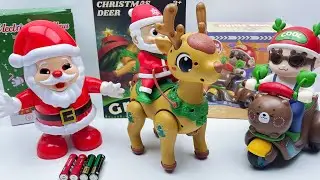 16-Minute Electric Toy Unboxing: New Year's Toy Set and Santa Claus ASMR Review Toy
