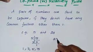 How to identify coprime numbers??? |Number System  | Aptitude  #shorts #rrb #ssc #aptitude #upsc