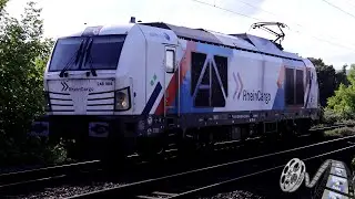 Trainspotting #923 - 4k60 - NorthRail / RheinCargo Vectron DualMode BR248 004-4 als LZ Fahrt