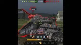 Tiger 131 destroy 7 tanks & shoot 4.4 K DMG / WoT Blitz / Halloween Uprising Mode / Normandy #Shorts