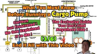 [COPT 3/6] Operation of Cargo Oil Pump Turbine / All about COPT Explanation #copt #tanker #vlcc