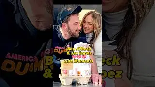 Ben Affleck & Jennifer Lopez Cute moments in 2000's#shorts #benaffleck #jenniferlopez #jlo #bennifer