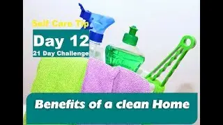 Benefits of a clean Home for your Emotional Health / Day 12  of 21 - Self Care