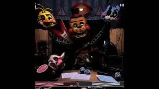 The B O A in FNaF 2 Remastered (FNaF Jumpscares)