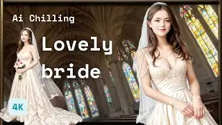 [4K] Lovely bride 素敵な花嫁 LB51｜[Ai girl art lookbook]