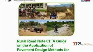 Rural Road Note 01: Module 5 - Worked Examples
