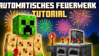 Automatisches Feuerwerk bauen in Minecraft  -  Tutorial