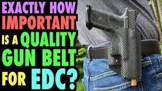 How Important is a Quality Gun Belt for EDC?