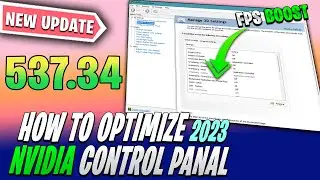 Nvidia Geforce Experience Software New Update 537.34 How To Optimize Nvidia Control Panal For Gaming