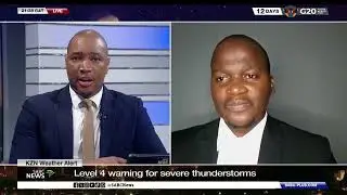 KZN Weather Alert | Level 4 warning for severe thunderstorms across parts of KZN