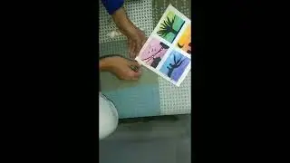 4 in 1 tape art 🎨. black shadow #shorts# thank you 🤗 like, subscribe and share 🤗