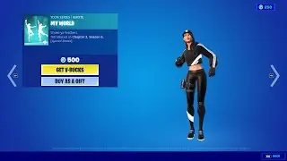 Fortnite Item Shop MY WORLD + WAKE UP EMOTE IS BACK! (December 7, 2021) Fortnite Battle Royale
